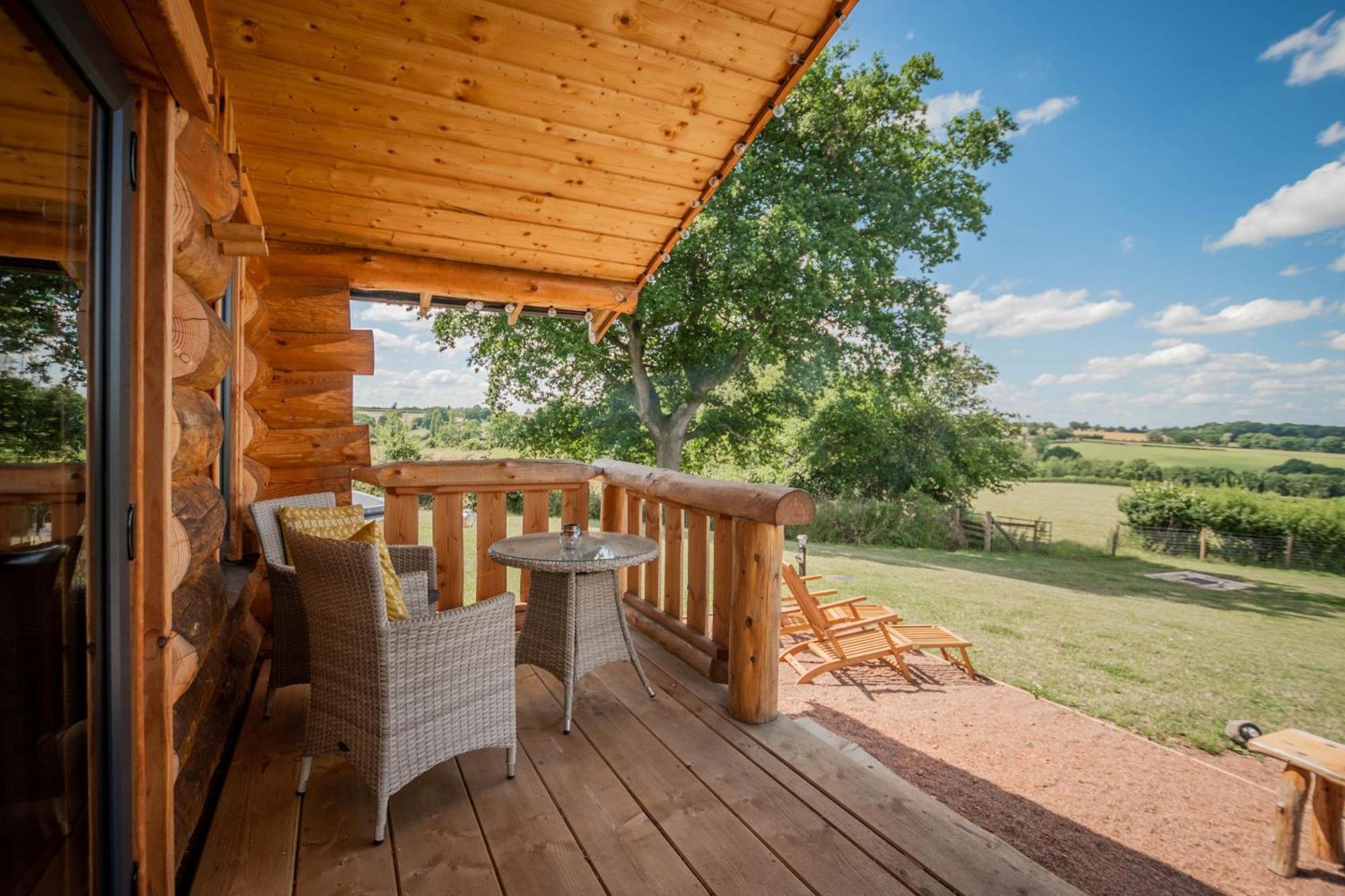 Rowan - Tedstone Log Cabins Bromyard Exteriör bild