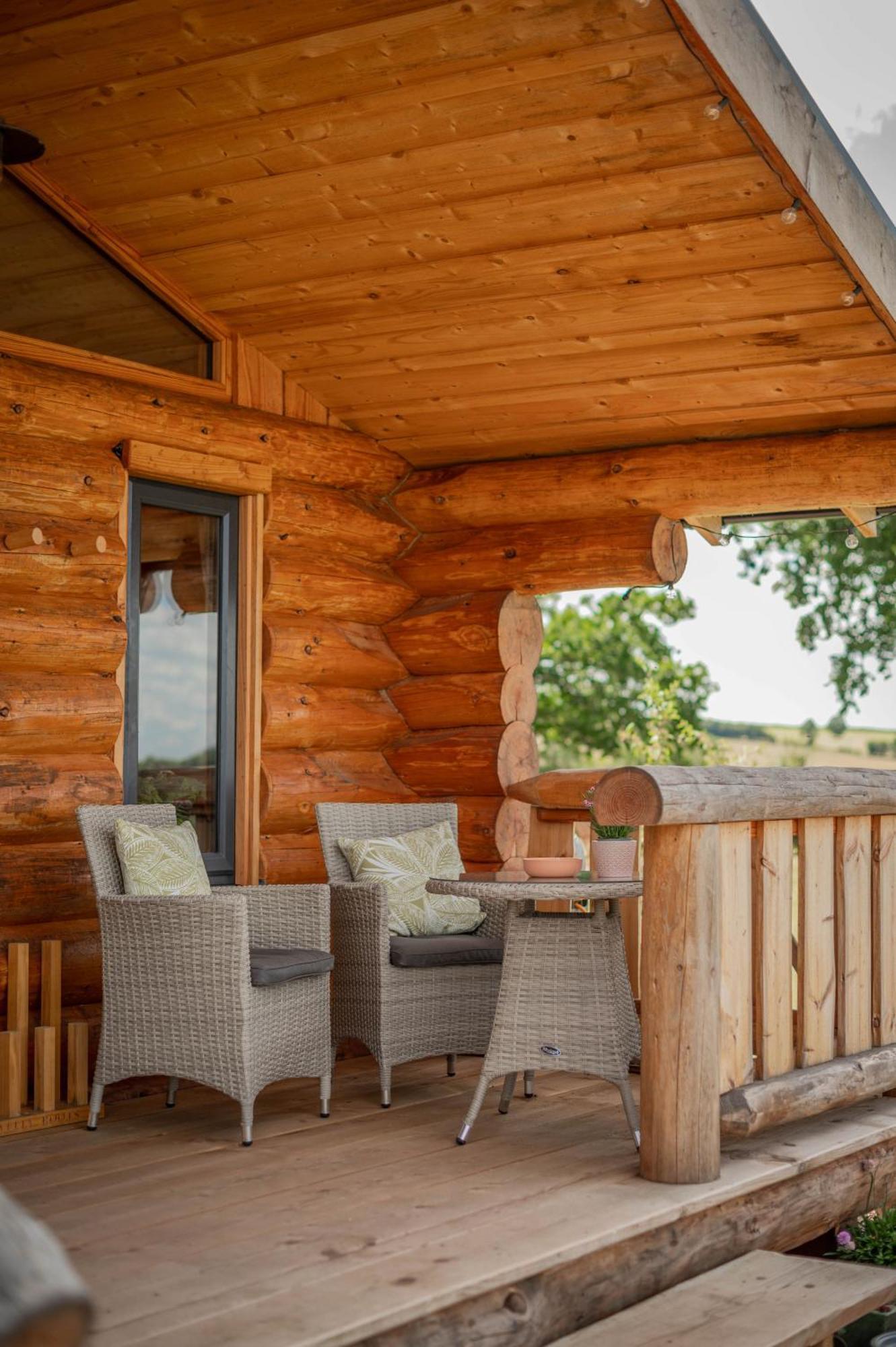Rowan - Tedstone Log Cabins Bromyard Exteriör bild